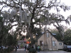 Huge oak trees with Spanish Moss greet us in St. Augustine.  The historic district is great.  Did you know that St. Augustine is the oldest continuously occupied (European-founded) city in continental US.